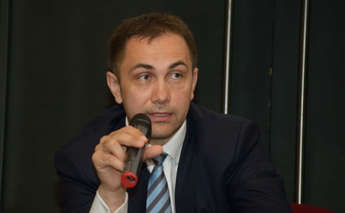Lucian Isar, ministrul delegat pentru mediul de afaceri (Mihut Savu / Epoch Times)