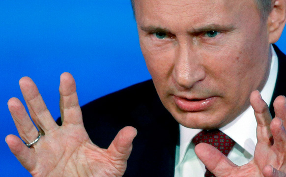 
Preşedintele rus, Vladimir Putin. (Captură Foto)