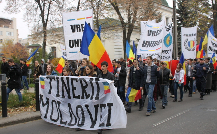 Marş pentru Unire la Chişinău, 8 noiembrie 2015