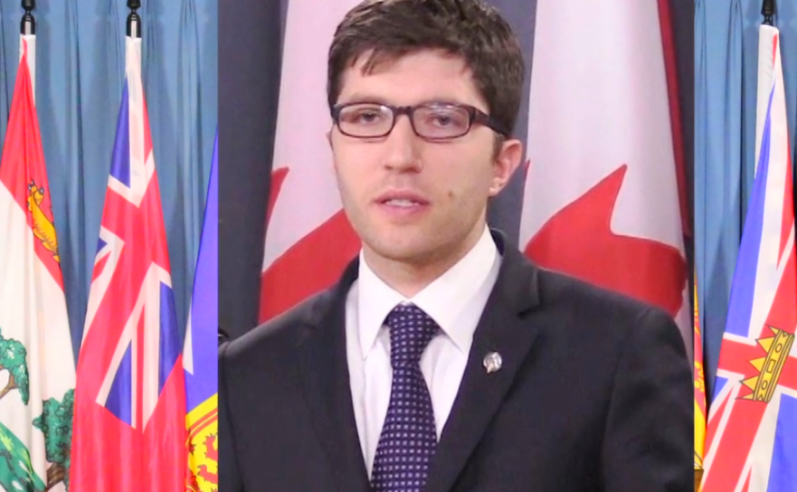 Parlamentarul canadian Garnett Genuis