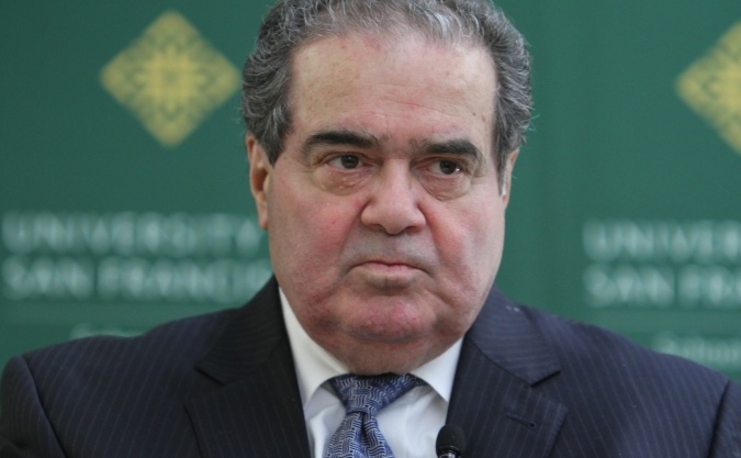Antonin Scalia, judecătorul conservator al Curţii Supreme a Statelor Unite.